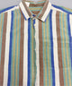 半袖ストライプシャツ