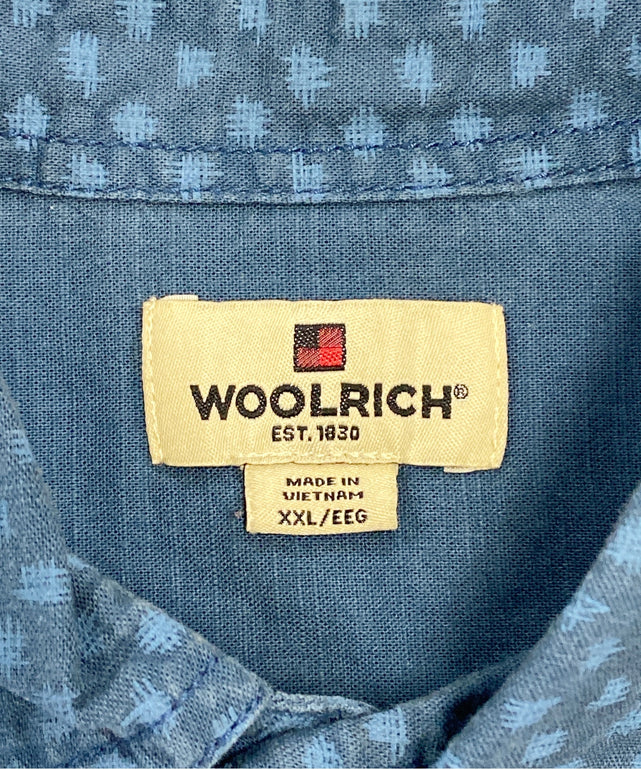 WOOLRICH 半袖柄シャツ