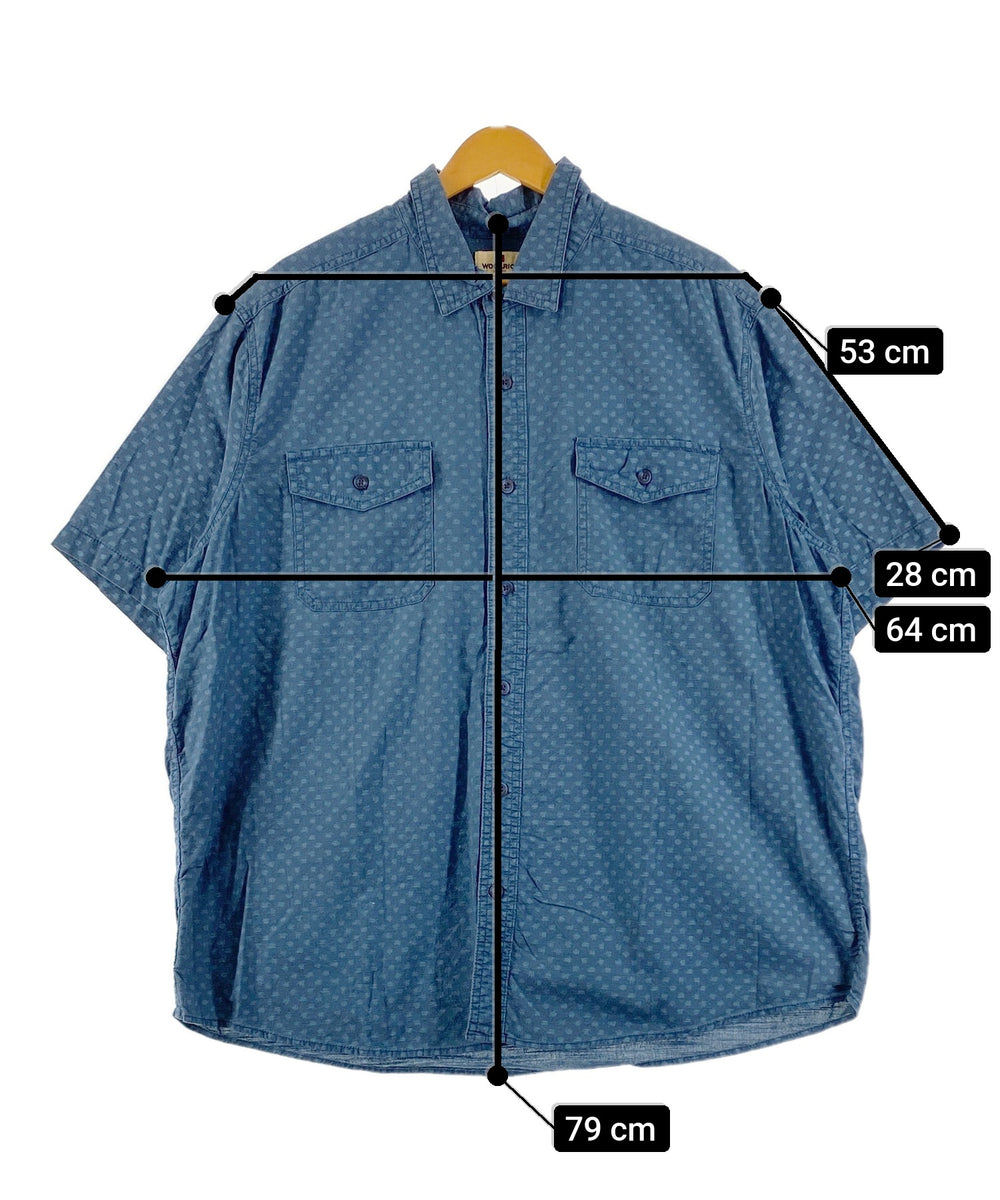 WOOLRICH 半袖柄シャツ