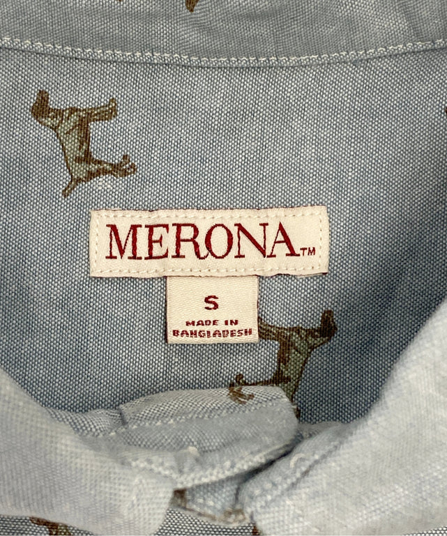 MERONA 半袖柄シャツ