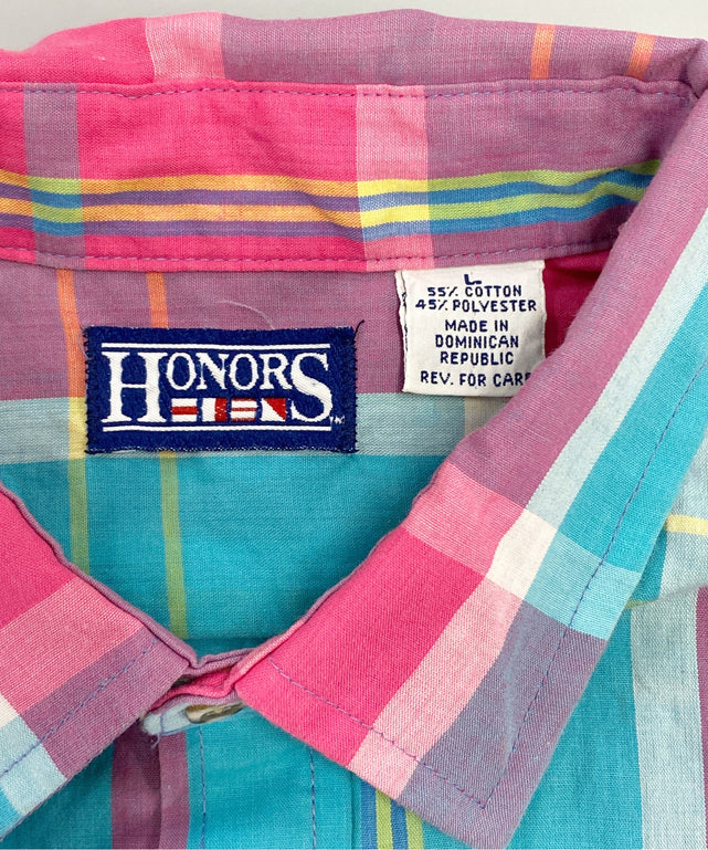 HONORS 半袖柄シャツ