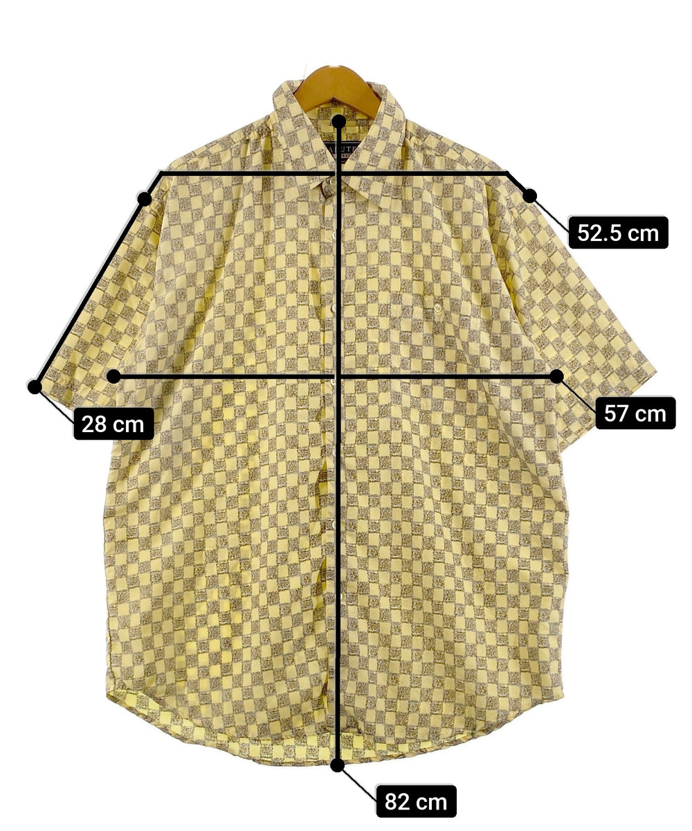 SALUTE 半袖柄シャツ