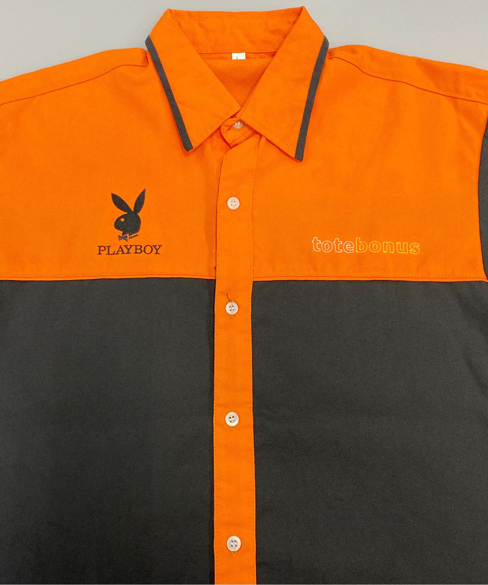 PLAYBOY 半袖柄シャツ