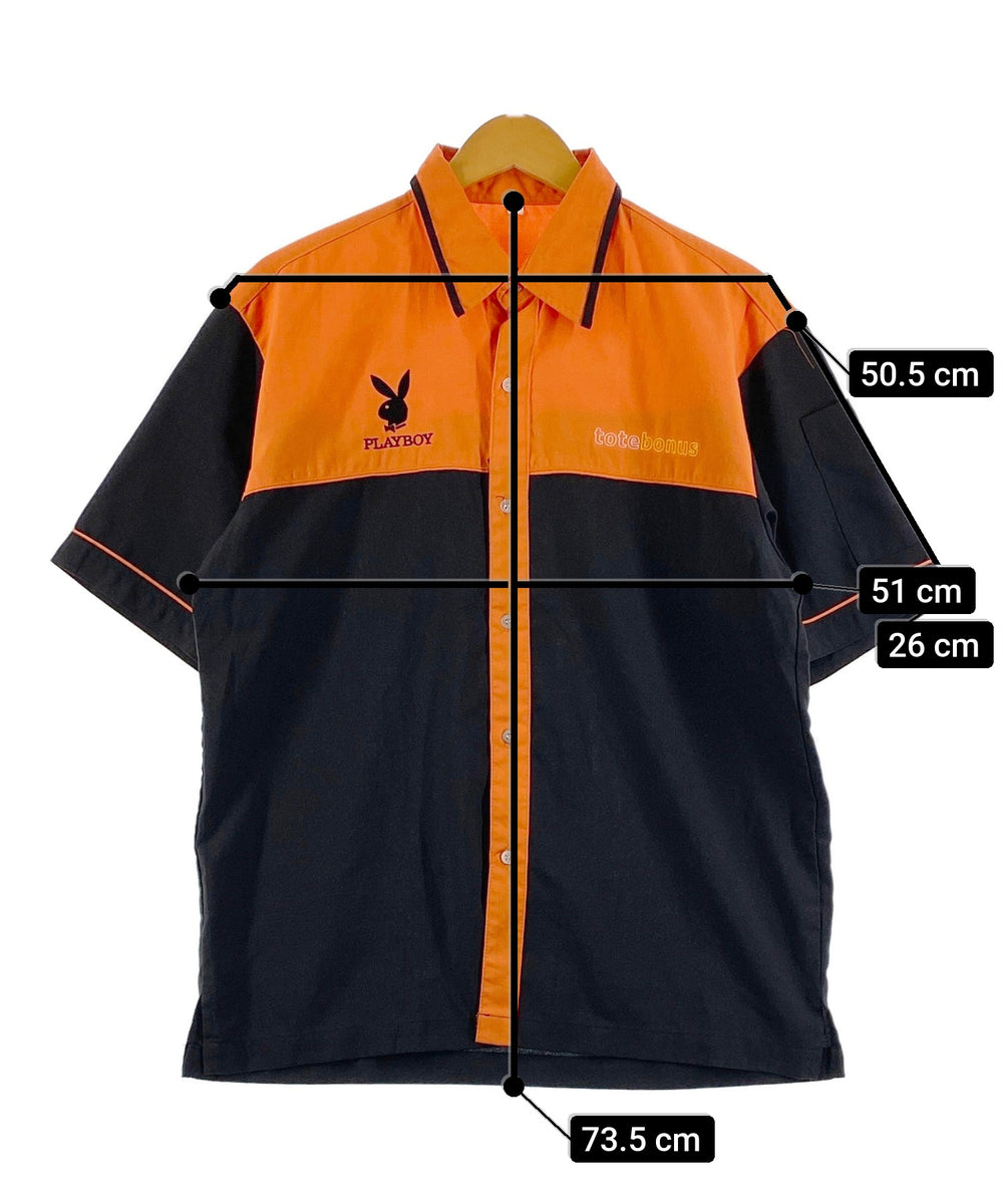 PLAYBOY 半袖柄シャツ