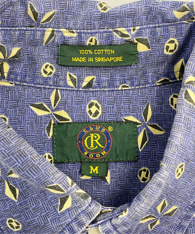 CLUB ROOM 半袖柄シャツ