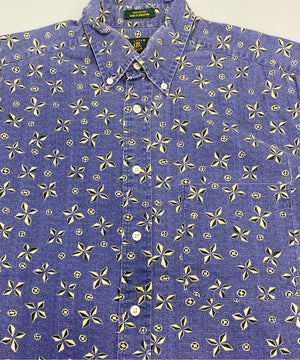 CLUB ROOM 半袖柄シャツ