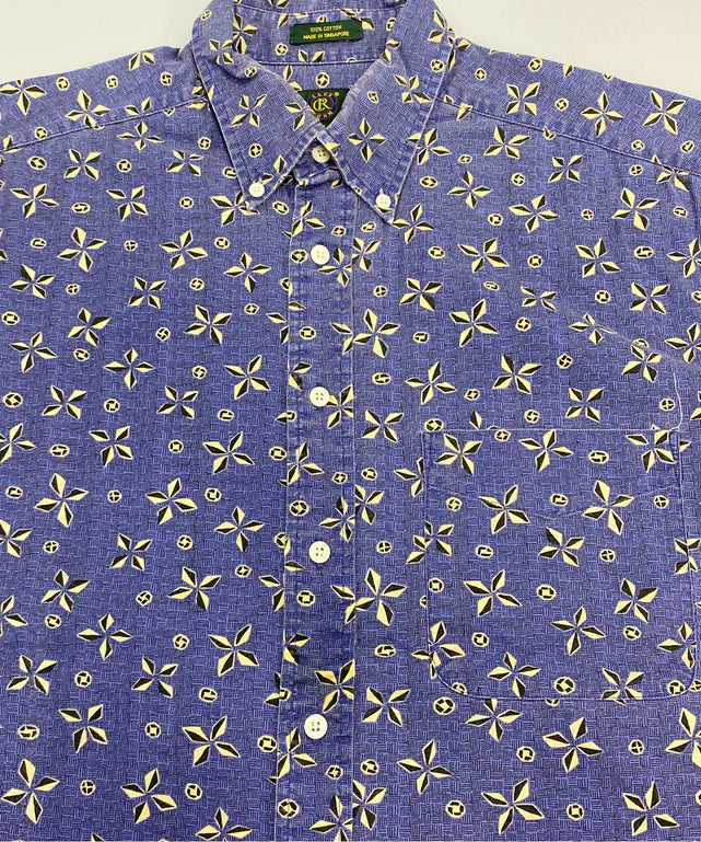 CLUB ROOM 半袖柄シャツ