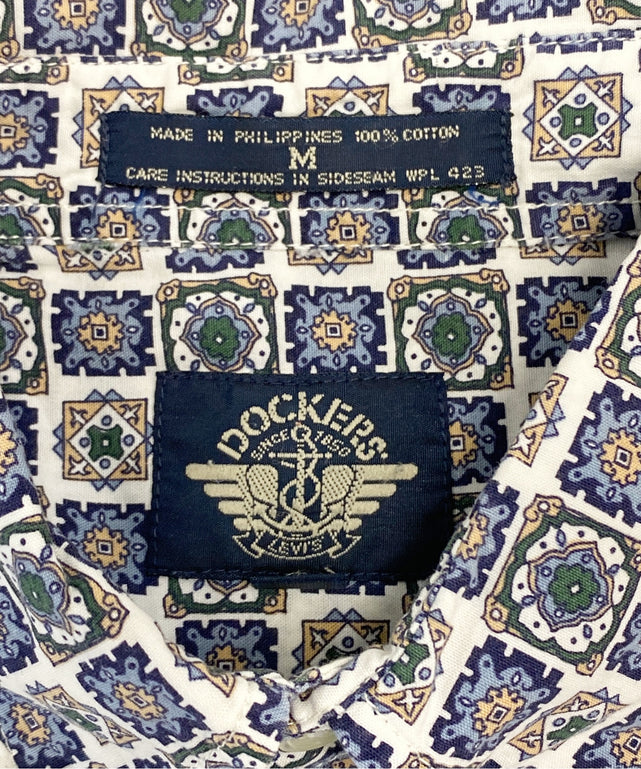 DOCKERS 半袖柄シャツ