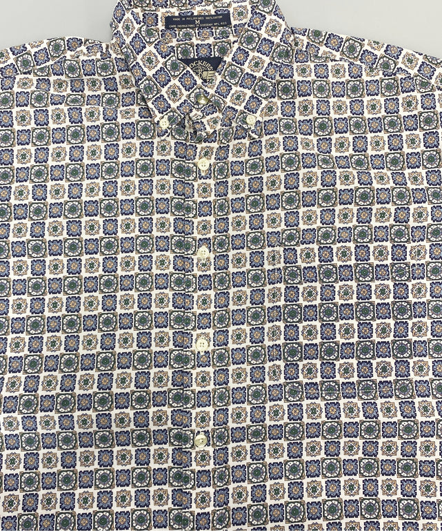 DOCKERS 半袖柄シャツ