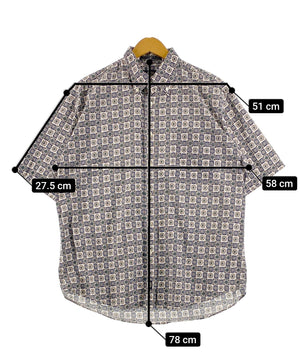 DOCKERS 半袖柄シャツ