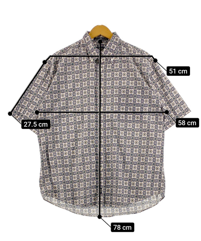 DOCKERS 半袖柄シャツ