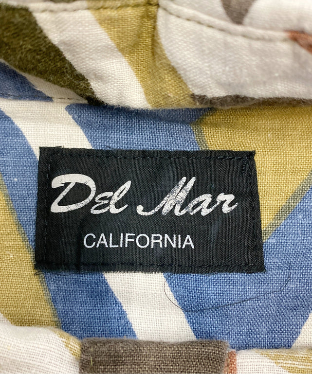 Del Mar 半袖柄シャツ