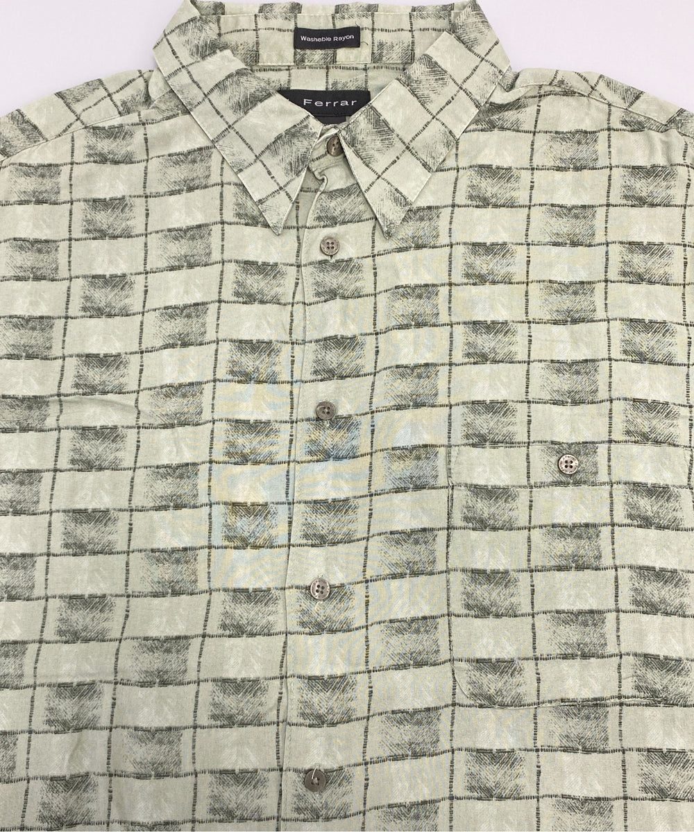 J Ferrar 半袖柄シャツ