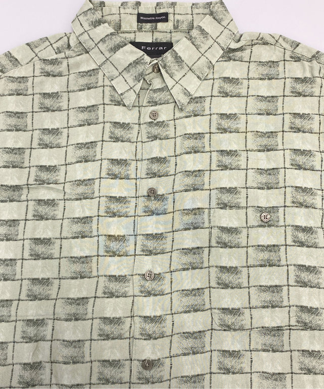 J Ferrar 半袖柄シャツ