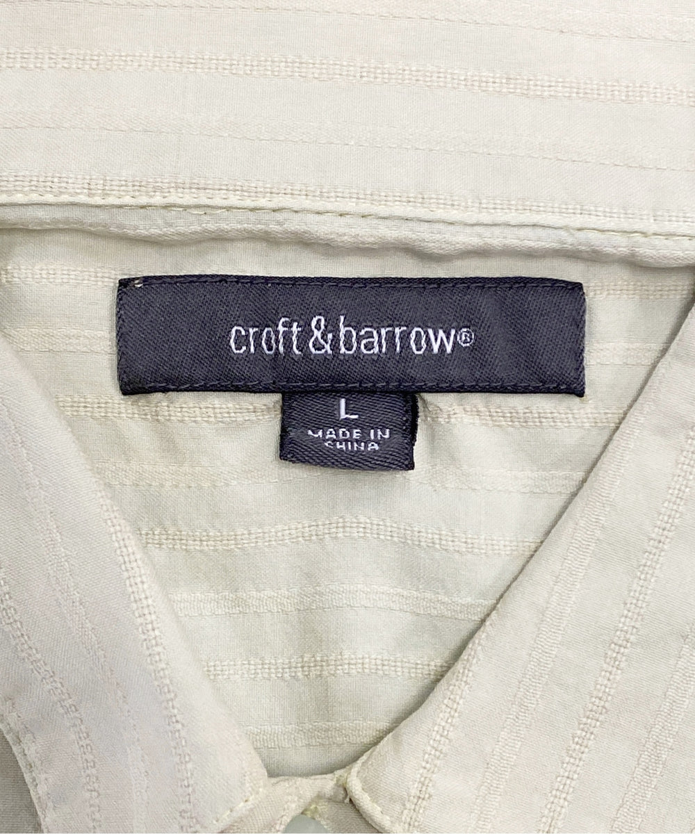 croft&barrow 半袖柄シャツ