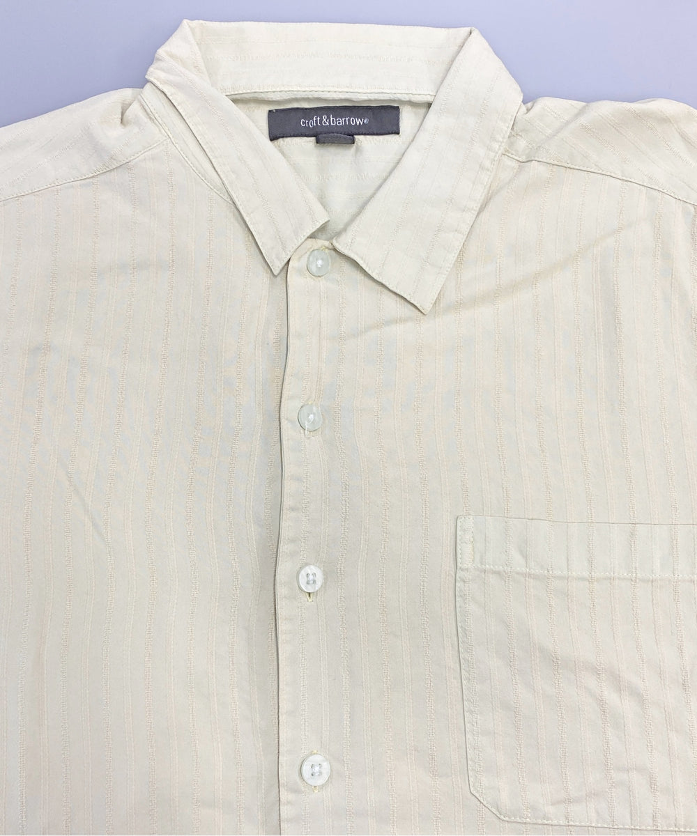 croft&barrow 半袖柄シャツ
