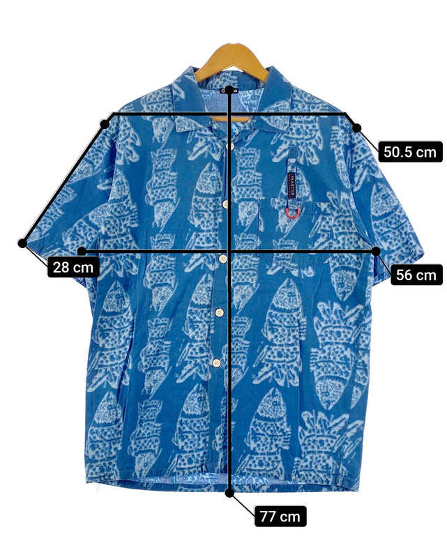 Mサイズ WCS2025 アナハイム 限定 アロハシャツ 水色 WCS 2025 アロハシャツ アナハイム ポケモンセンター ポケセン