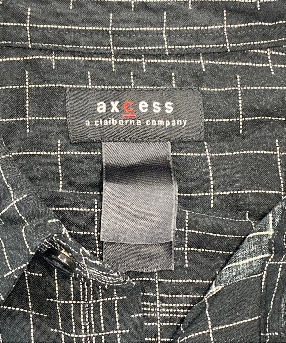 axcess 半袖柄シャツ