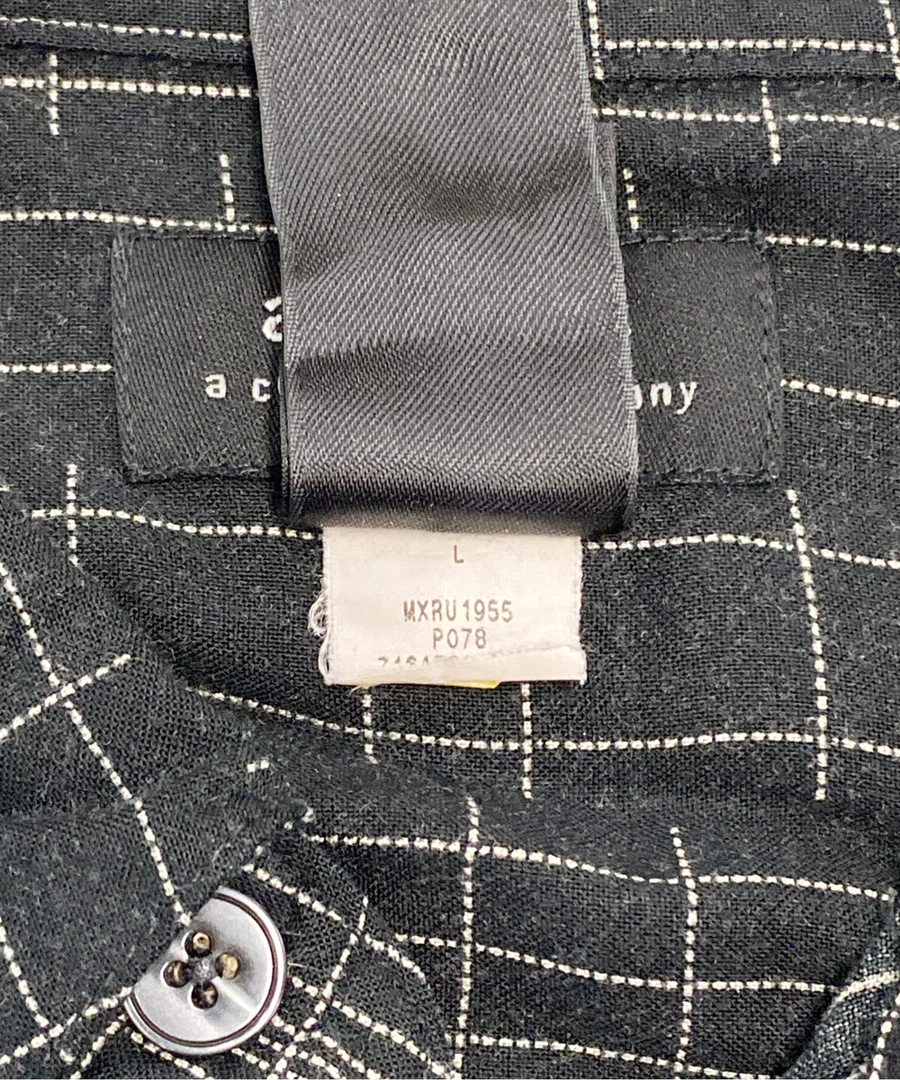 axcess 半袖柄シャツ