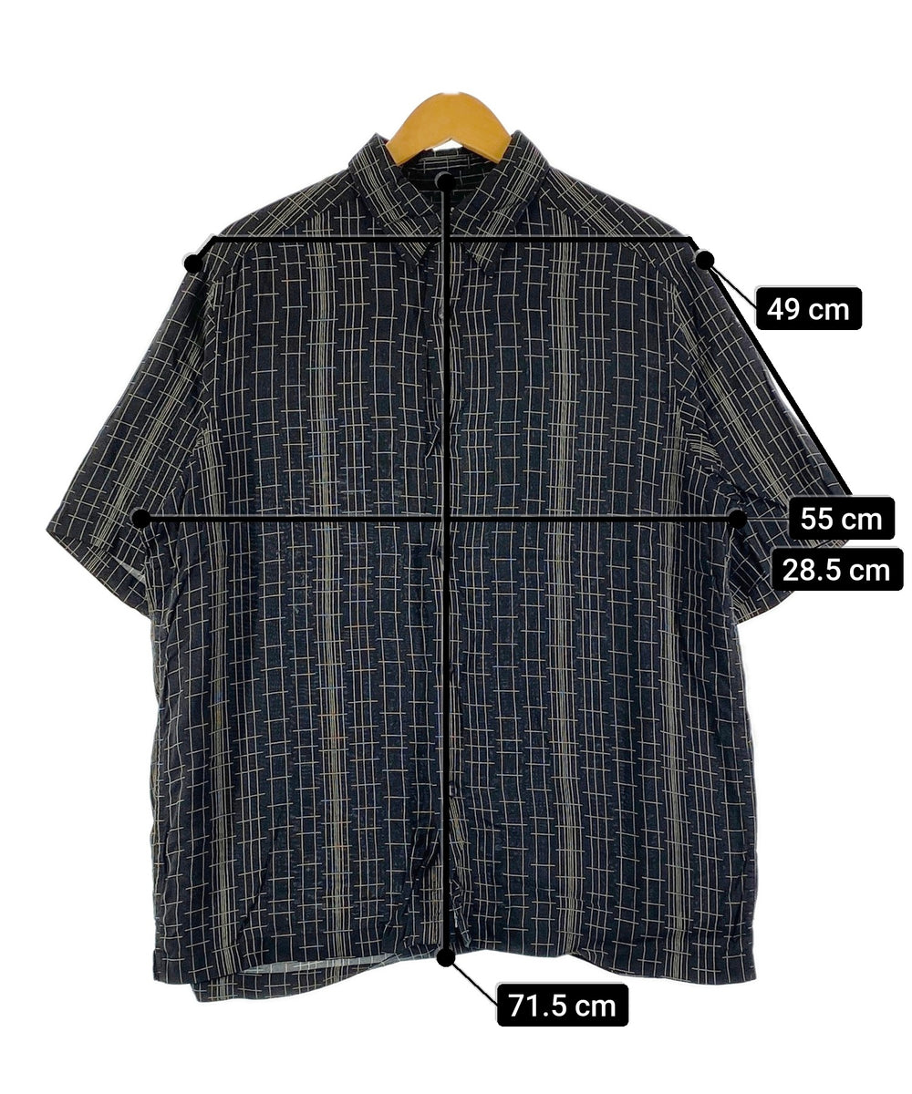 axcess 半袖柄シャツ