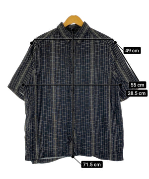 axcess 半袖柄シャツ