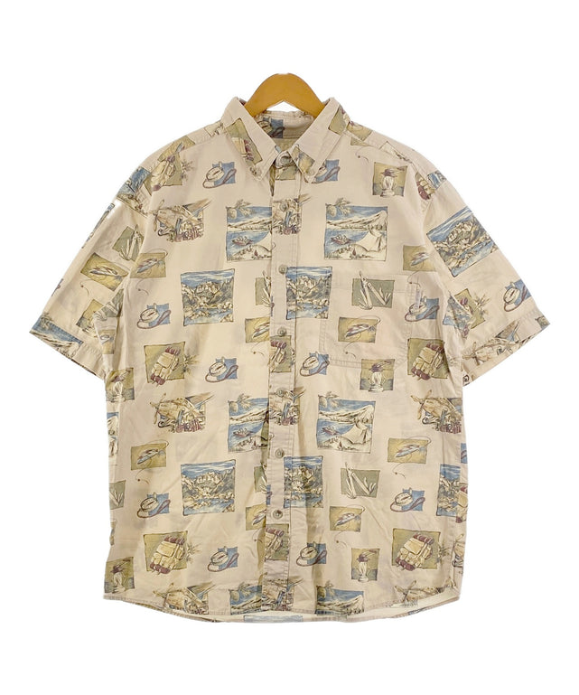 WOOLRICH 半袖柄シャツ