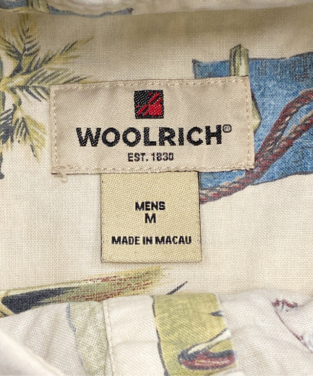 WOOLRICH 半袖柄シャツ
