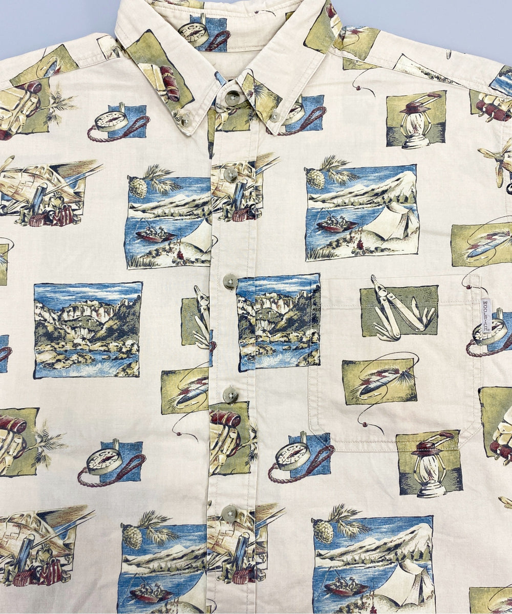 WOOLRICH 半袖柄シャツ