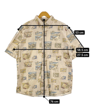 WOOLRICH 半袖柄シャツ