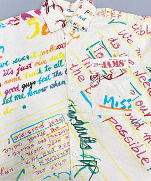 JAMS 半袖柄シャツ