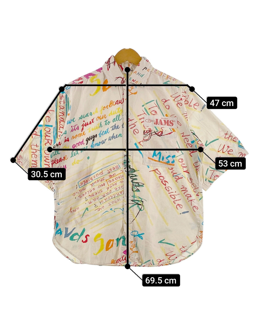 JAMS 半袖柄シャツ