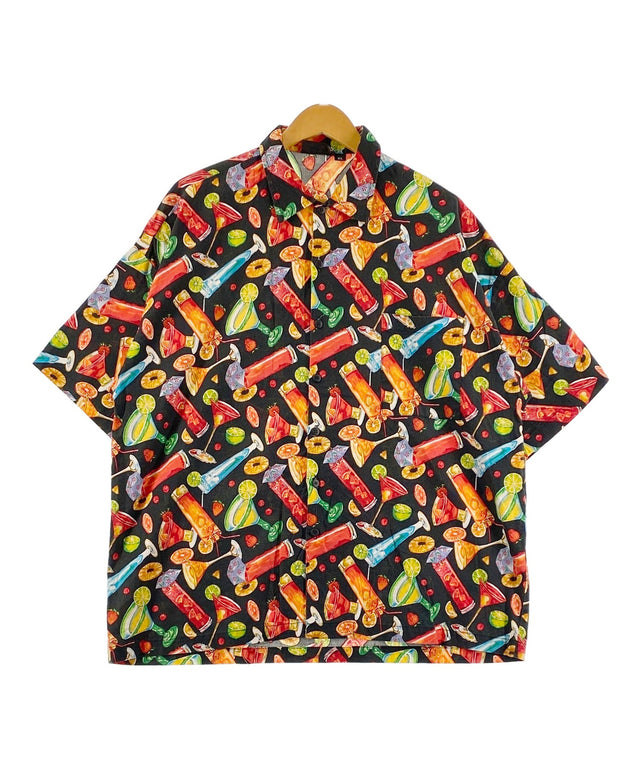 Monzini Collection 半袖柄シャツ