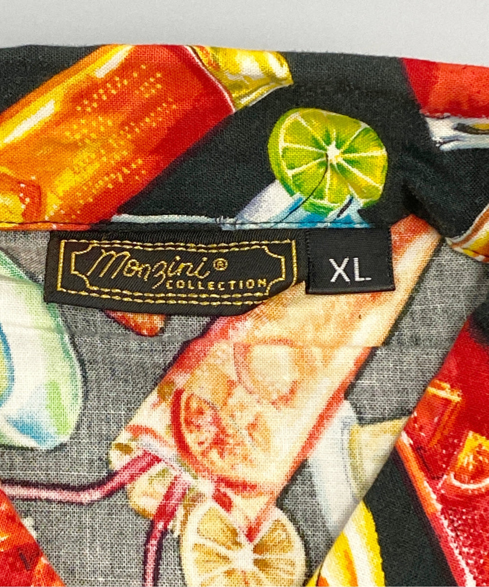 Monzini Collection 半袖柄シャツ