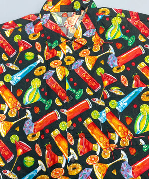 Monzini Collection 半袖柄シャツ