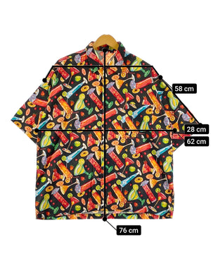 Monzini Collection 半袖柄シャツ