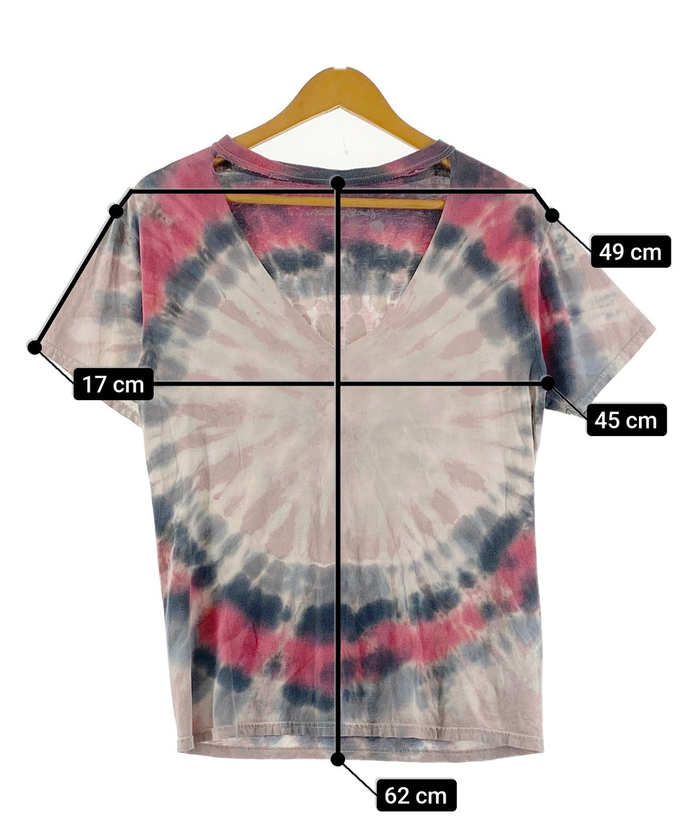 The Rolling Stones タイダイTシャツ