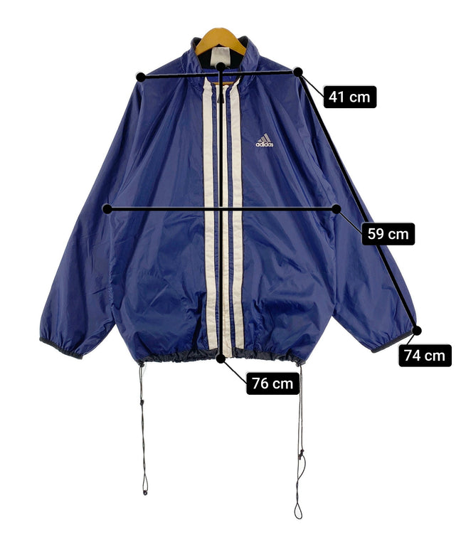 adidas ブランドナイロンジャケット