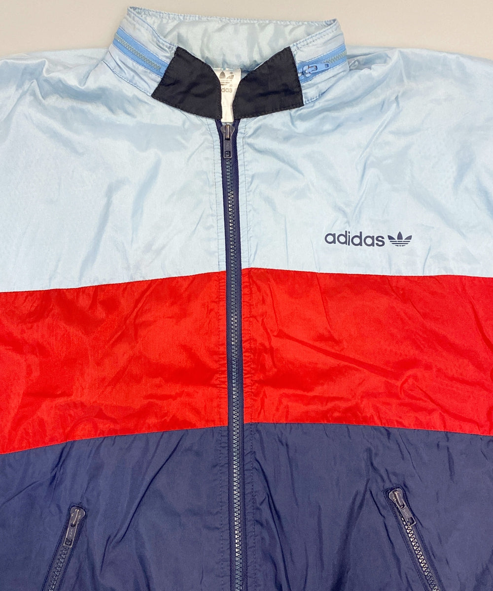 adidas ブランドナイロンジャケット