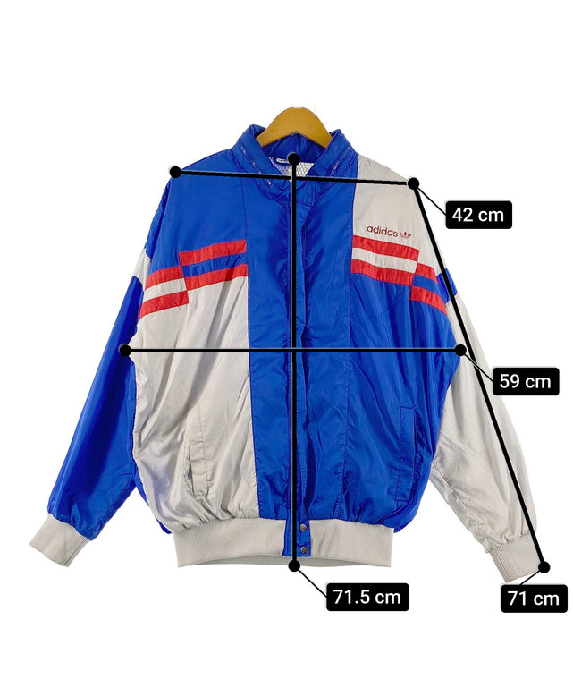 adidas ブランドナイロンジャケット