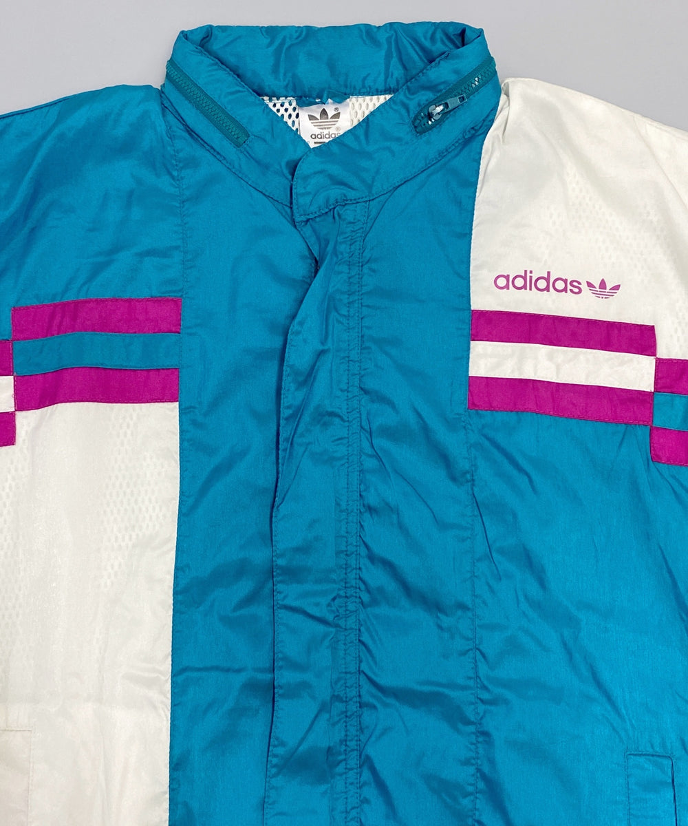 adidas ブランドナイロンジャケット