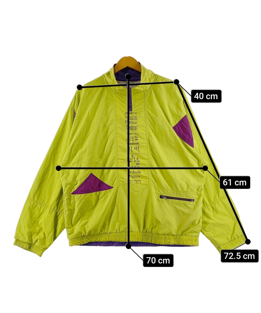 Reebok ブランドナイロンジャケット