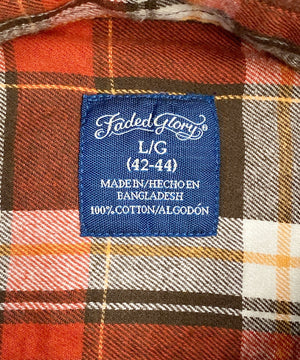FADED GLORY ネルシャツ