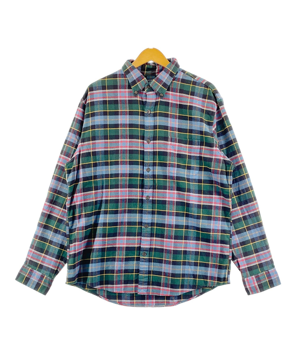 LAND'S END ネルシャツ