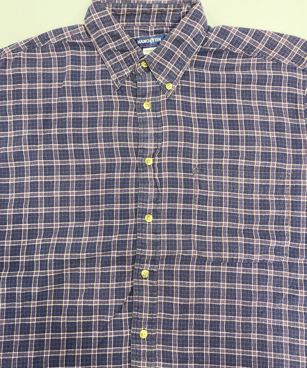 HANG TEN ネルシャツ