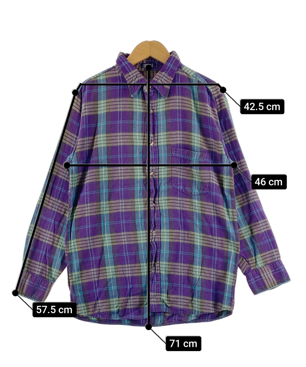 VAN HUESEN ネルシャツ