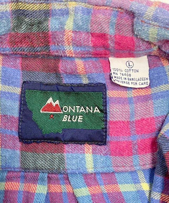 MONTANA BLUE ネルシャツ