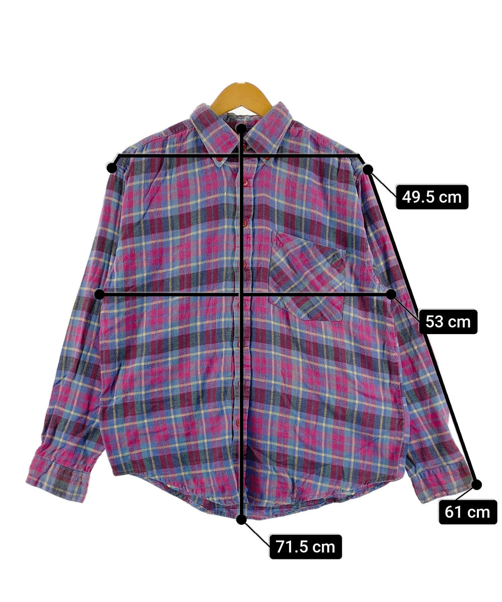 MONTANA BLUE ネルシャツ