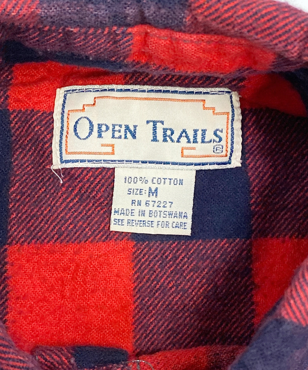 OPEN TRAILS ネルシャツ