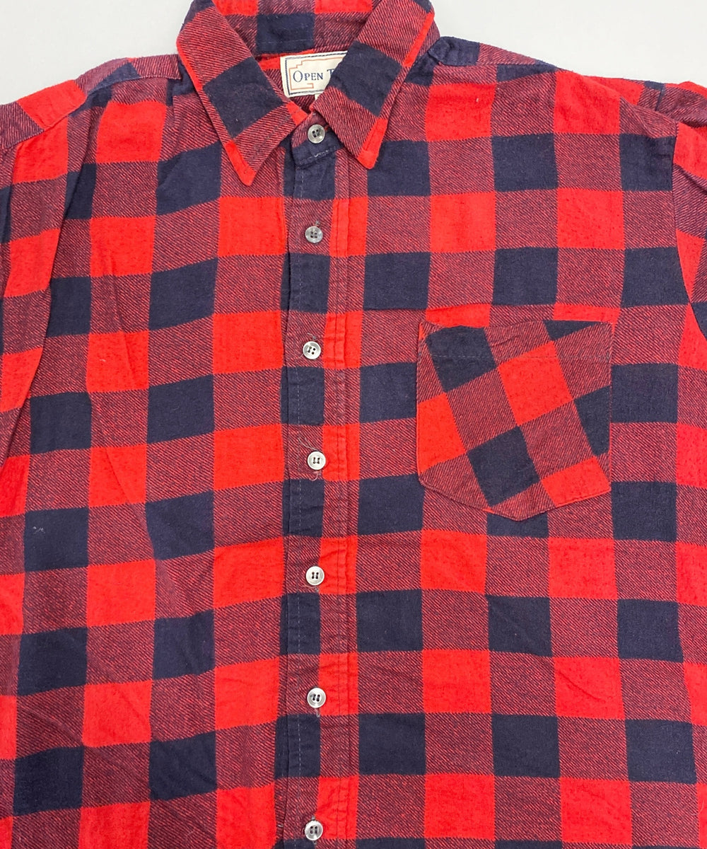 OPEN TRAILS ネルシャツ