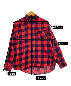 OPEN TRAILS ネルシャツ